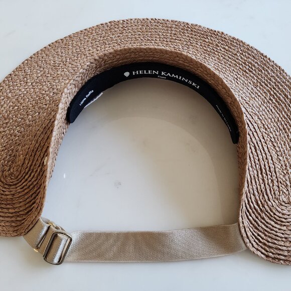 NWT Helen Kaminski Maris Raffia Visor Hat ☀️(#168) - Picture 6 of 13